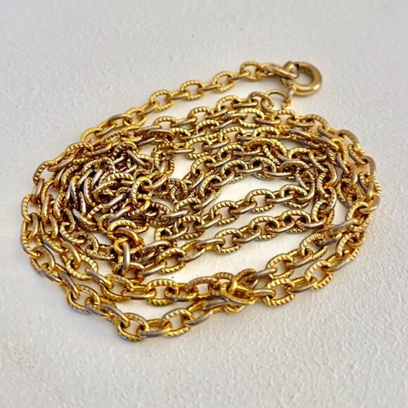 3 For $25 Gold Tone Long Chain Necklace - Picture 1 of 6